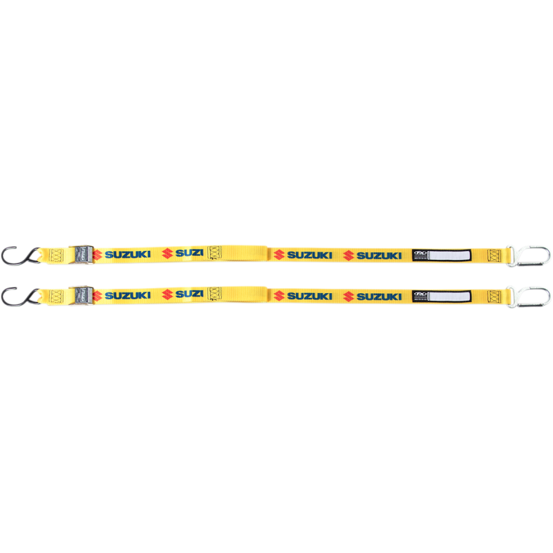 FACTORY EFFEX-APPAREL TIE DOWNS SUZUKI YELLOW 22-45480