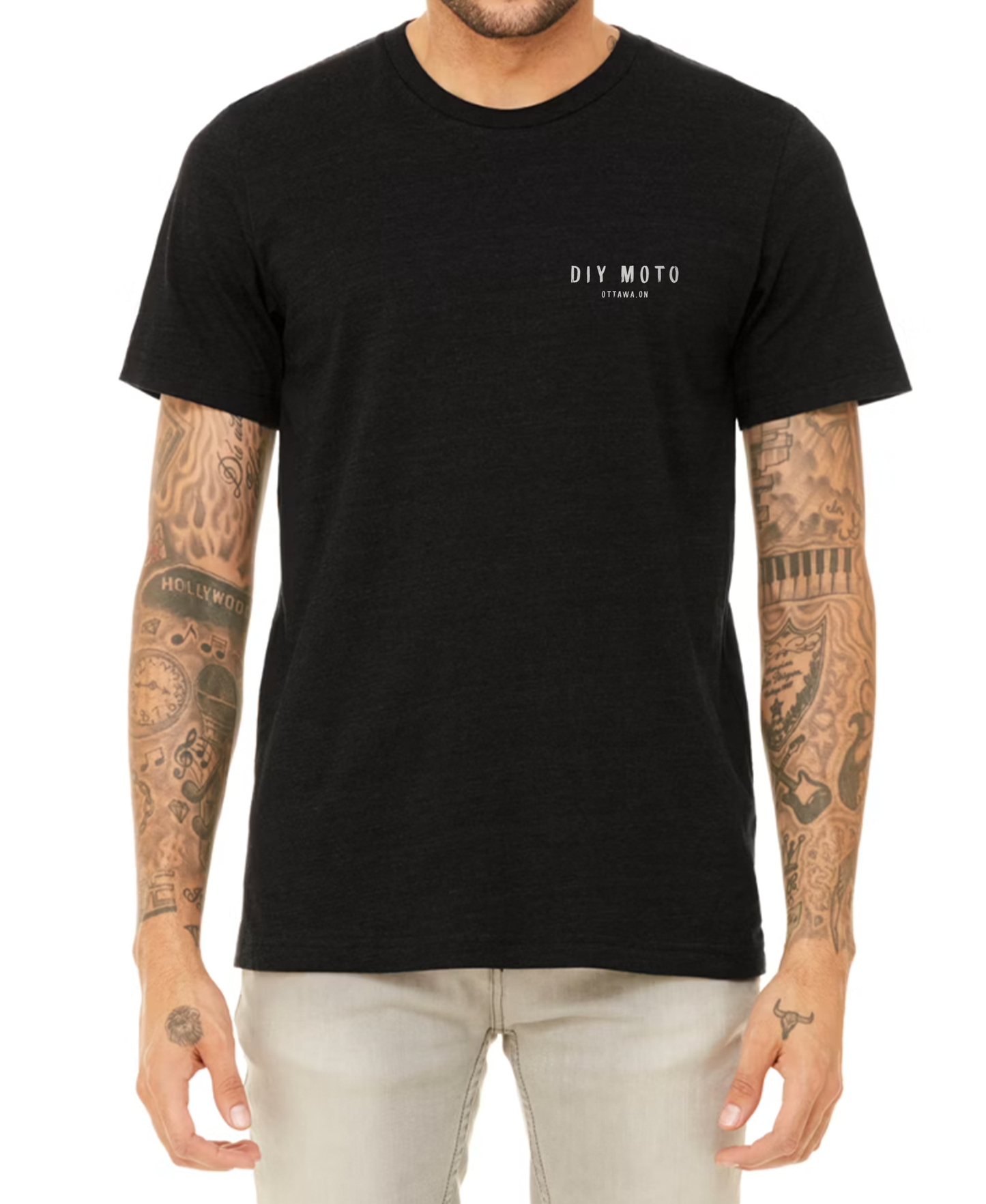 DIY Moto Shop Tee, Black