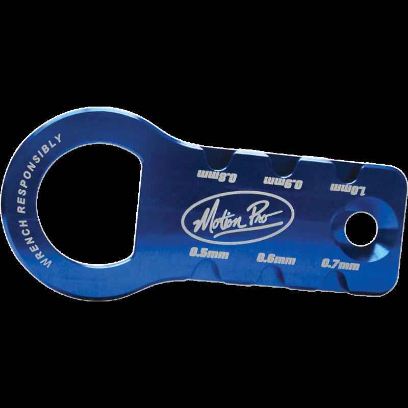 MOTION PRO SPARK PLUG GAP TOOL (0.5mm, 0.6mm, 0.7mm, 0.8mm, 0.9mm, 1.0m 08-0579