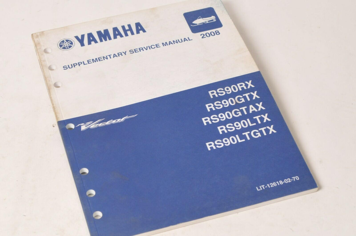 Yamaha Supplementary Service Manual Repair Maintenance Shop | RS Vector 2008