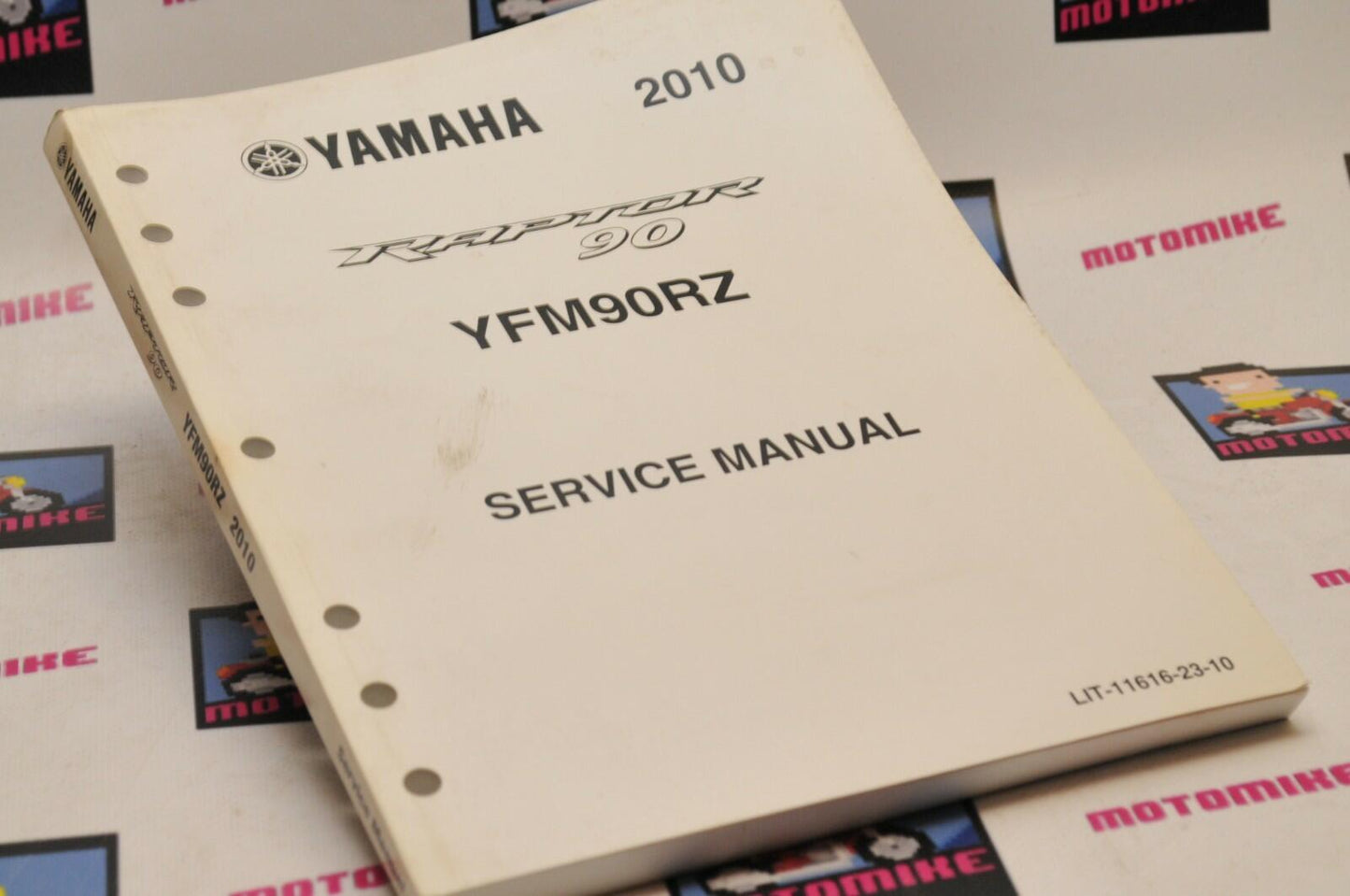 Genuine Yamaha SERVICE SHOP MANUAL LIT-11616-23-10 RAPTOR 90 YFM90RZ 2010