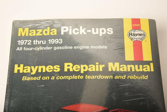 Haynes Repair Service Shop Manual - Mazda Pickups B2200 ++ 1972-1993 | 61030