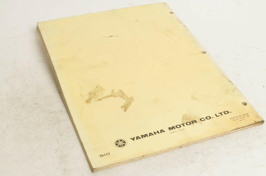 Yamaha Service Shop Manual - MF 180A 260A En/Fr | 7h0-28197-30