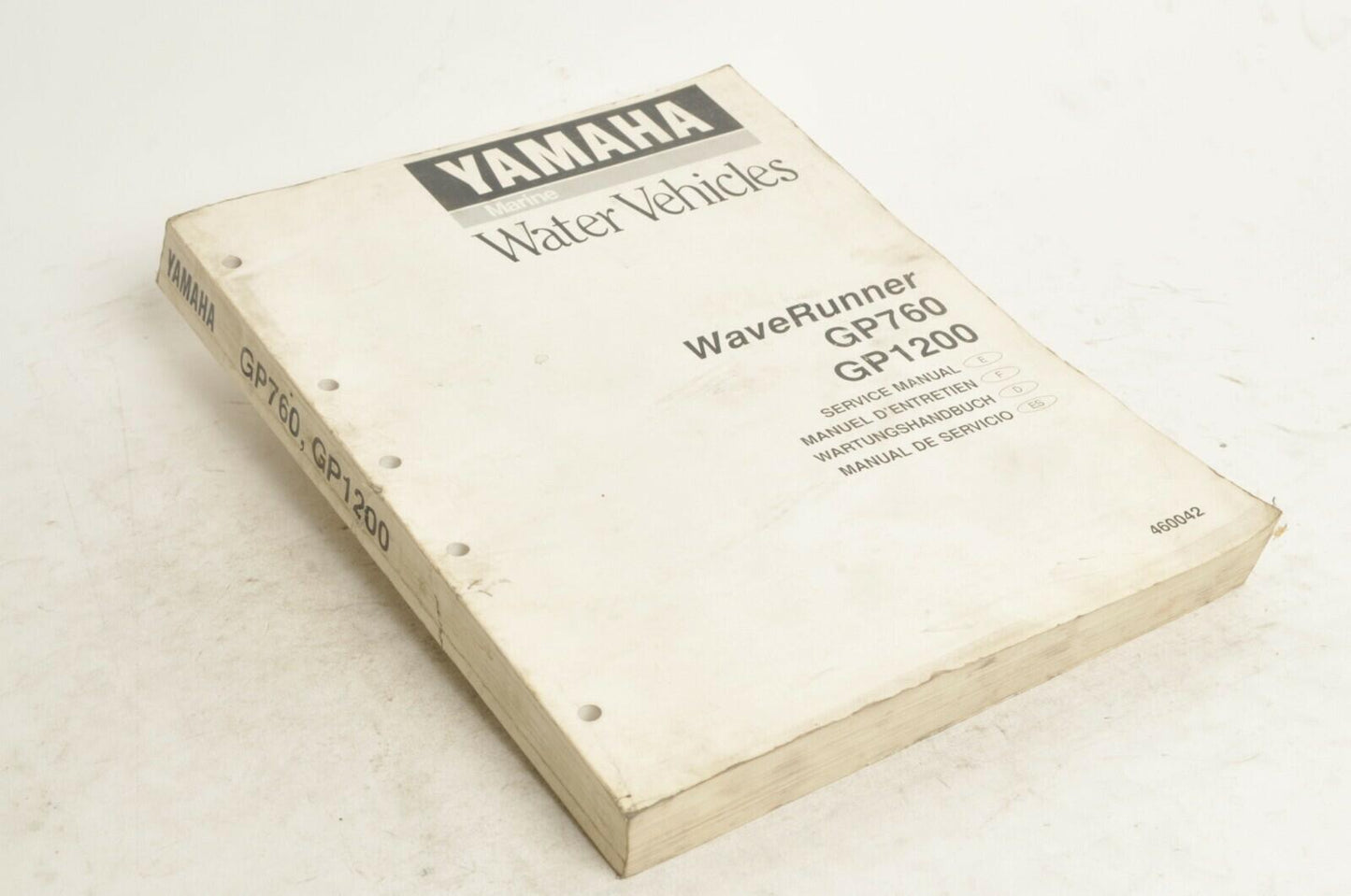 Yamaha Service Shop Manual - GP760 GP1200 En/Fr/De/Es | GP7-28197-Z7-C1