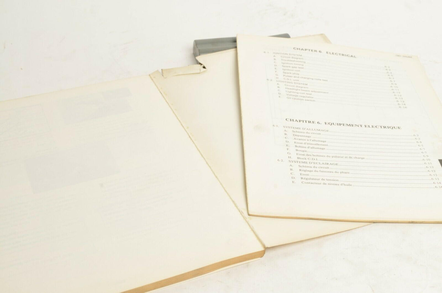 Yamaha Owner's Service Shop Manual SR540 SR540E 1981 En/Fr | 8L9-28197-70
