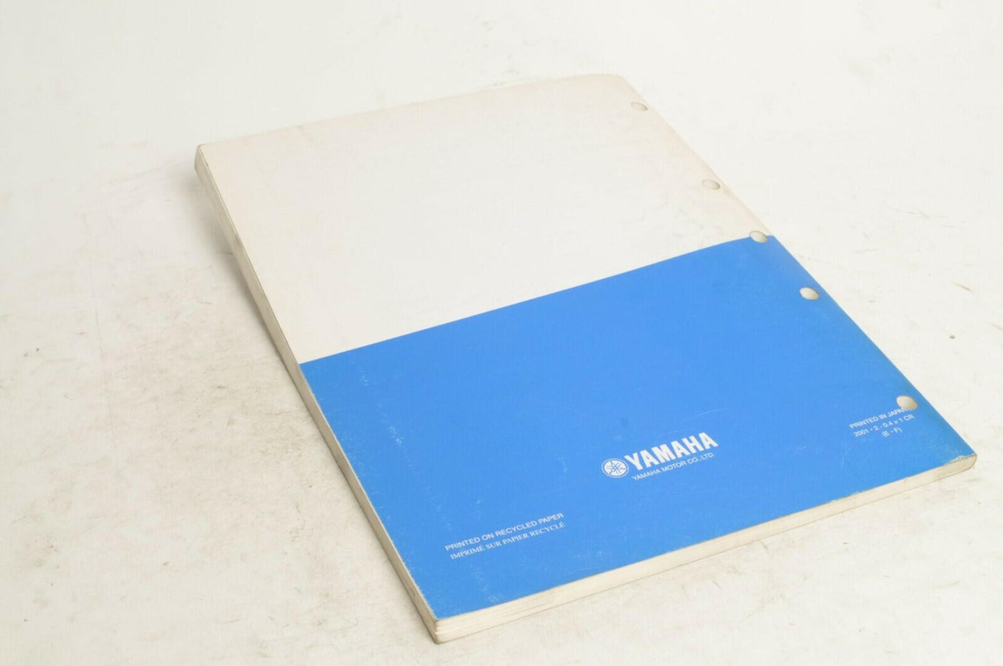 Yamaha Service Shop Manual D'atelier - EF2800i | 7VU-28197-70
