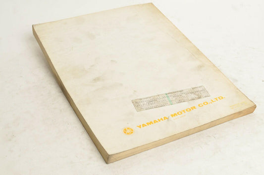 Yamaha Service Shop Manual 1982 XT125 XT200 J English French | 15W-28197-70