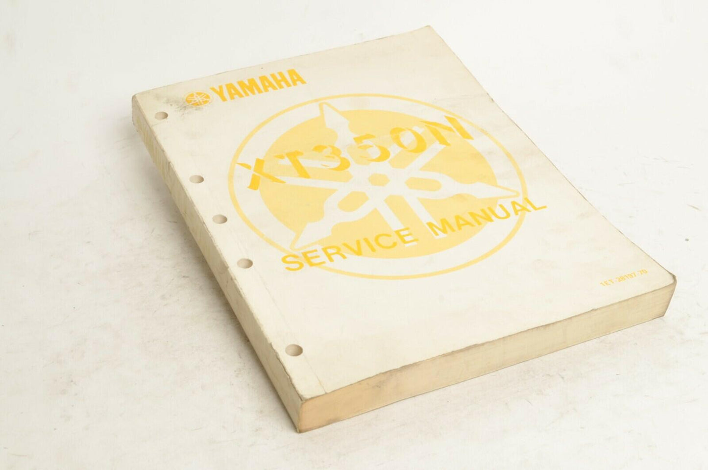 Yamaha Service Shop Manual 1985 XT350 XT350N English French | 1ET-28197-70