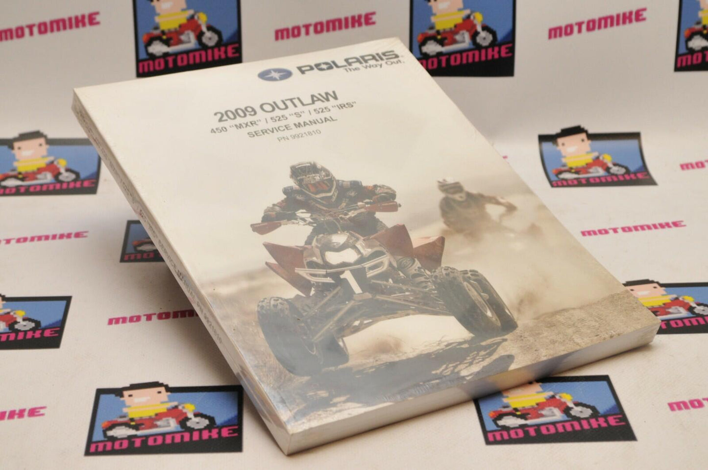 NEW Genuine POLARIS Factory Service Shop Manual 2009 OUTLAW 450 525 MXR++9921810