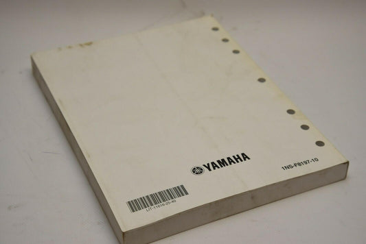 OEM Yamaha ATV Service Shop Manual LIT-11616-25-40 GRIZZLY 350 YFM35FGB 2012 12