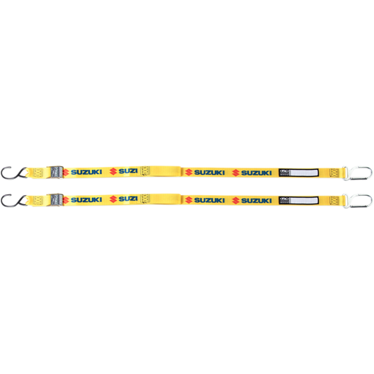 FACTORY EFFEX-APPAREL TIE DOWNS SUZUKI YELLOW 22-45480