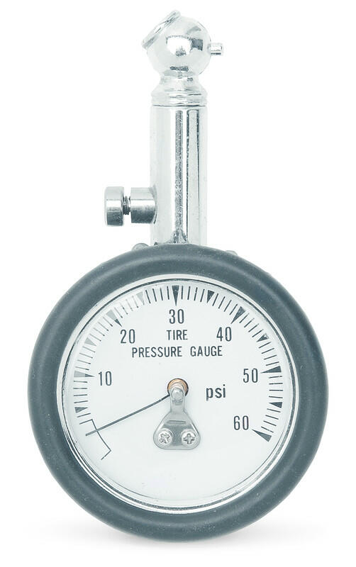 DRAG SPECIALTIES 0-60LB TIRE GAUGE 0363-0018