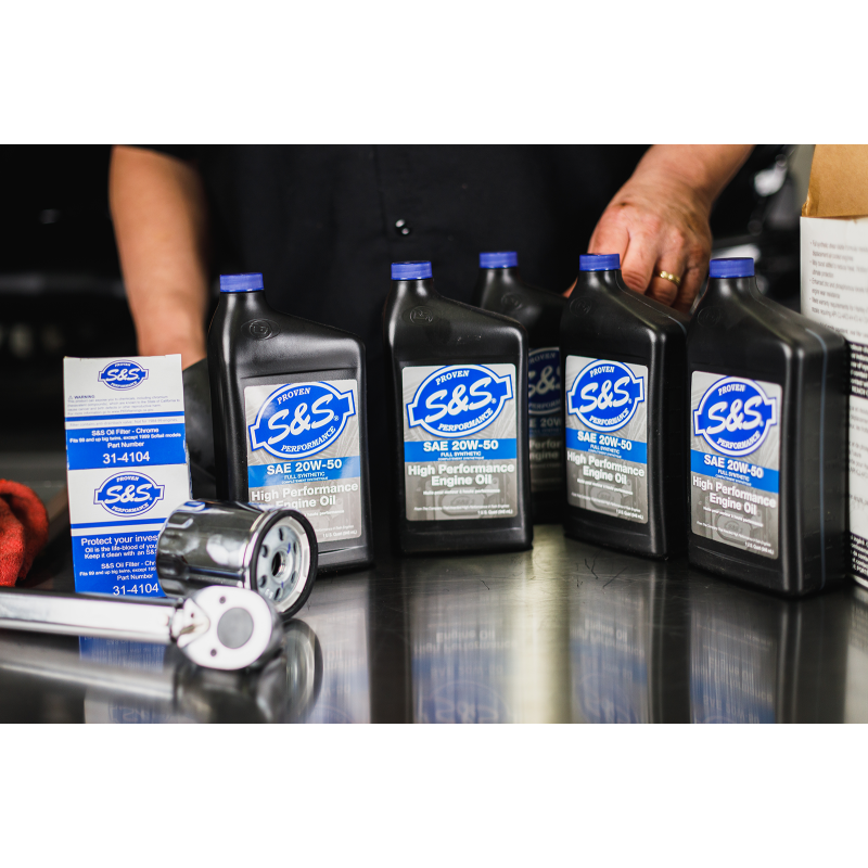 S&S CYCLE S&S OIL CHANGE KIT M8 3601-0492