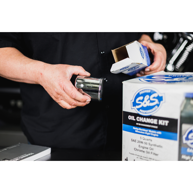 S&S CYCLE S&S OIL CHANGE KIT M8 3601-0492