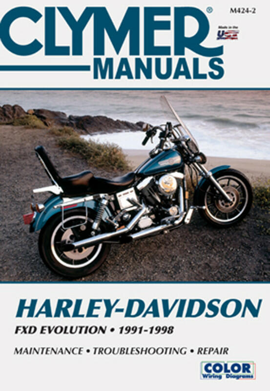 Clymer 27-M424 Repair Manual Harley Dyna-Gld