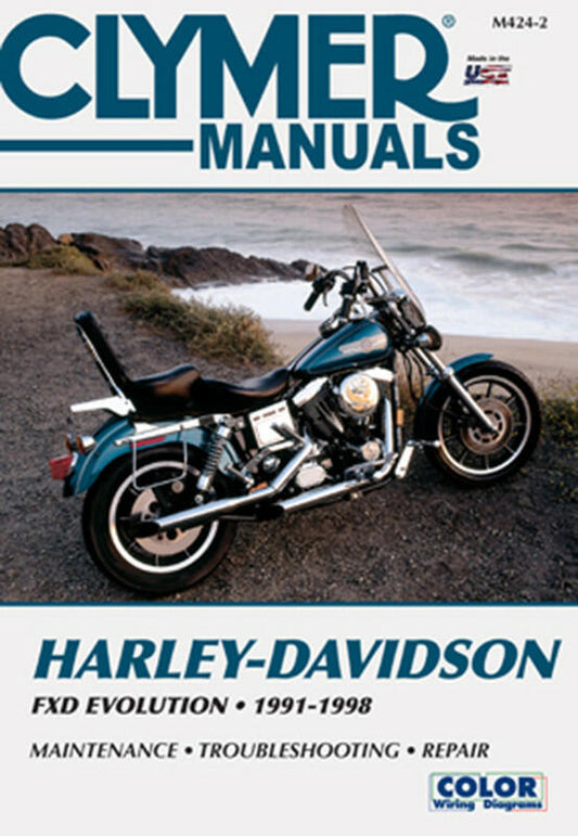 Clymer 27-M424 Repair Manual Harley Dyna-Gld