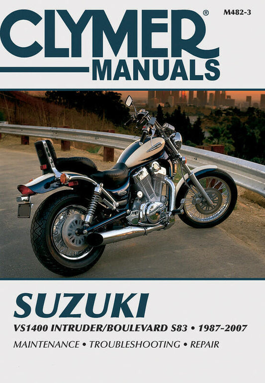 Clymer Repair Manual for Suzuki VS1400 Intruder 87-07