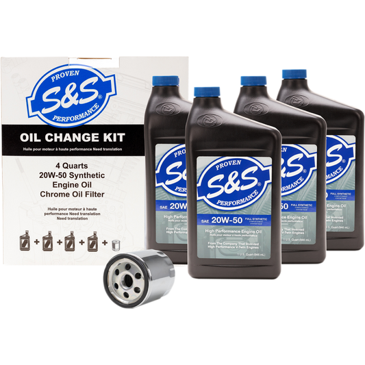 S&S CYCLE S&S OIL CHANGE KIT EVO/XL 153965