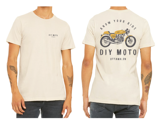 DIY Moto Shop Tee, Full Colour Print