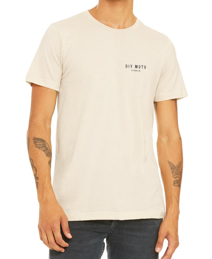 DIY Moto Shop Tee, Full Colour Print