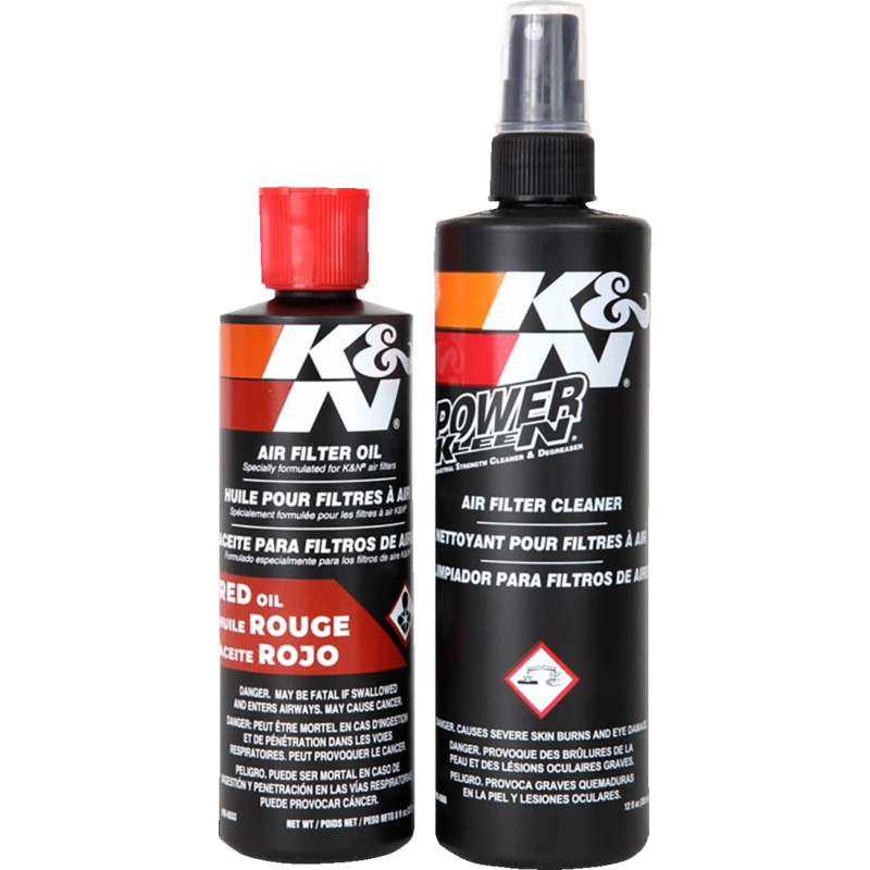 K&N Filters Filter Care Service Kit - Squeeze Red, 8 oz. Squeeze Oil