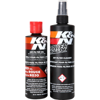 K&N Filters Filter Care Service Kit - Squeeze Red, 8 oz. Squeeze Oil