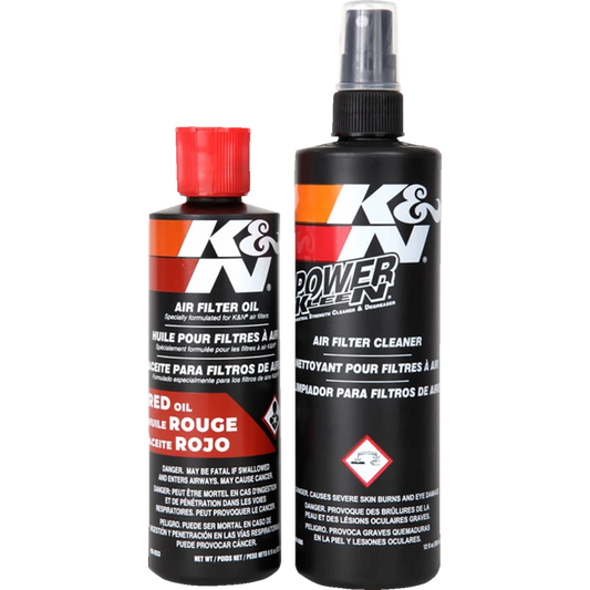 K&N Filters Filter Care Service Kit - Squeeze Red, 8 oz. Squeeze Oil
