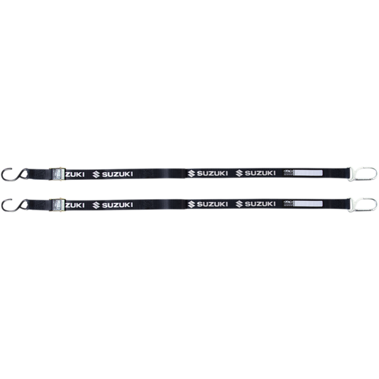 FACTORY EFFEX-APPAREL TIE DOWNS SUZUKI BLACK 22-45482