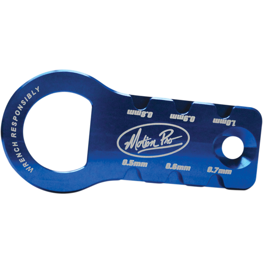 MOTION PRO SPARK PLUG GAP TOOL (0.5mm, 0.6mm, 0.7mm, 0.8mm, 0.9mm, 1.0m 08-0579