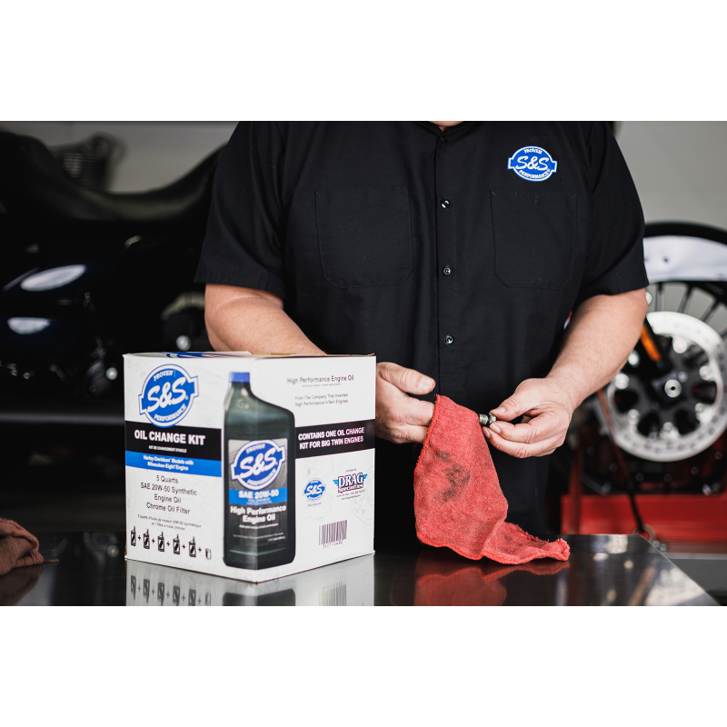 S&S CYCLE S&S OIL CHANGE KIT M8 3601-0492
