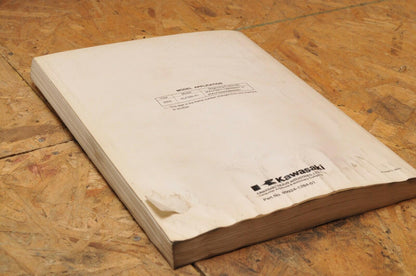 Kawasaki Factory Service Manual FSM SHOP KLF250 BAYOU WORKHORSE 99924-1284-01