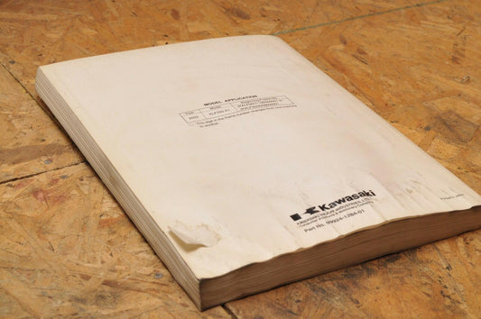 Kawasaki Factory Service Manual FSM SHOP KLF250 BAYOU WORKHORSE 99924-1284-01