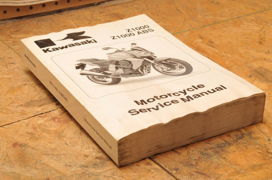 Kawasaki Factory Service Manual FSM OEM SHOP Z1000 (ABS) 2007 99924-1380-01