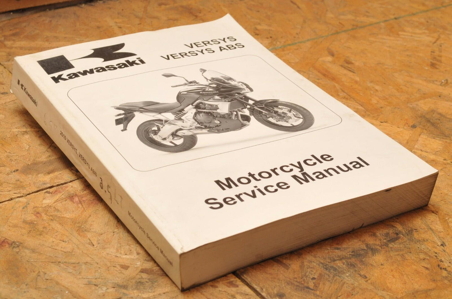 Kawasaki Factory Service Manual OEM SHOP VERSYS ABS 2010 99924-1435-01
