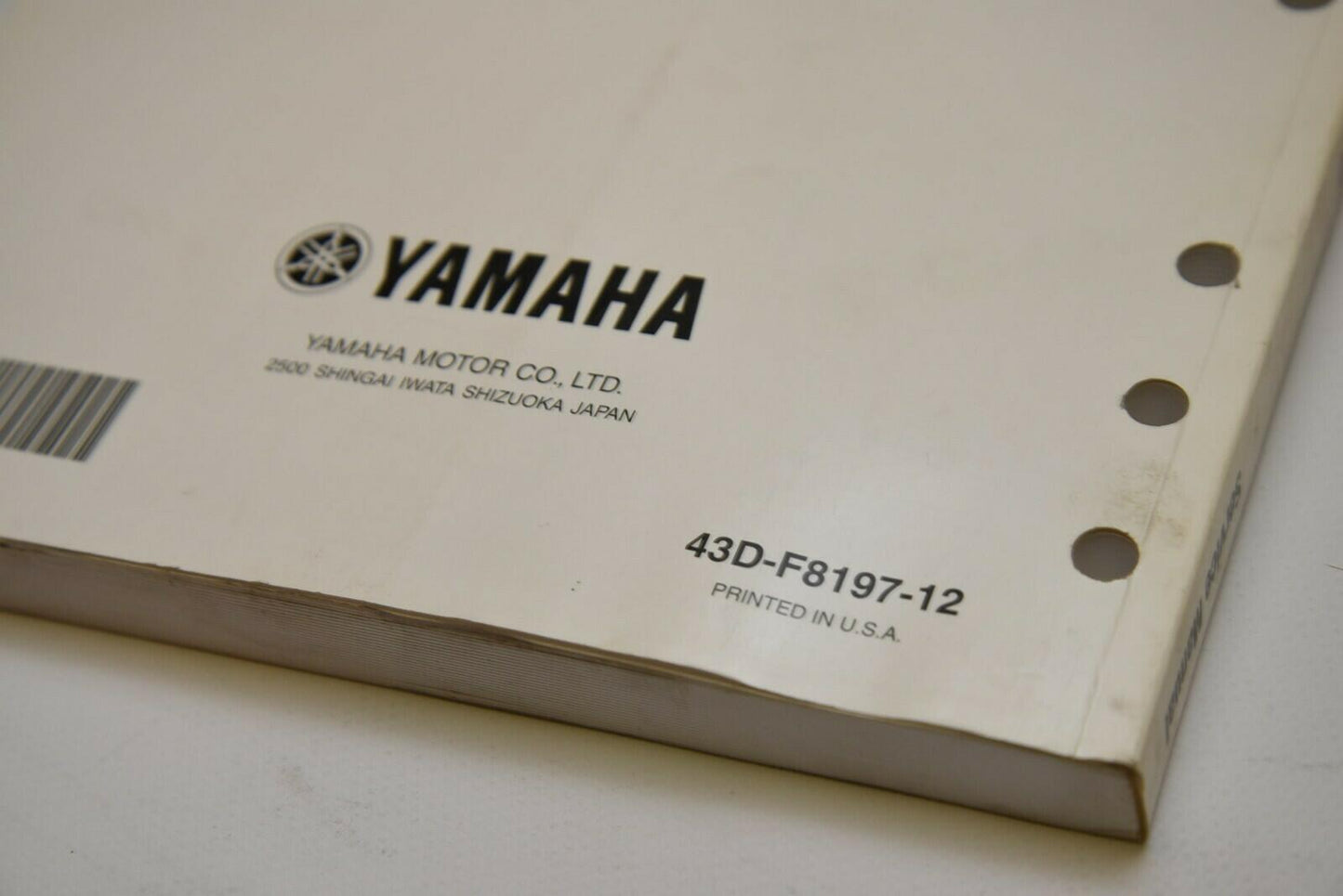 OEM Yamaha ATV Service Shop Manual LIT-11616-24-16 YFM90RA Raptor 90 2011 11