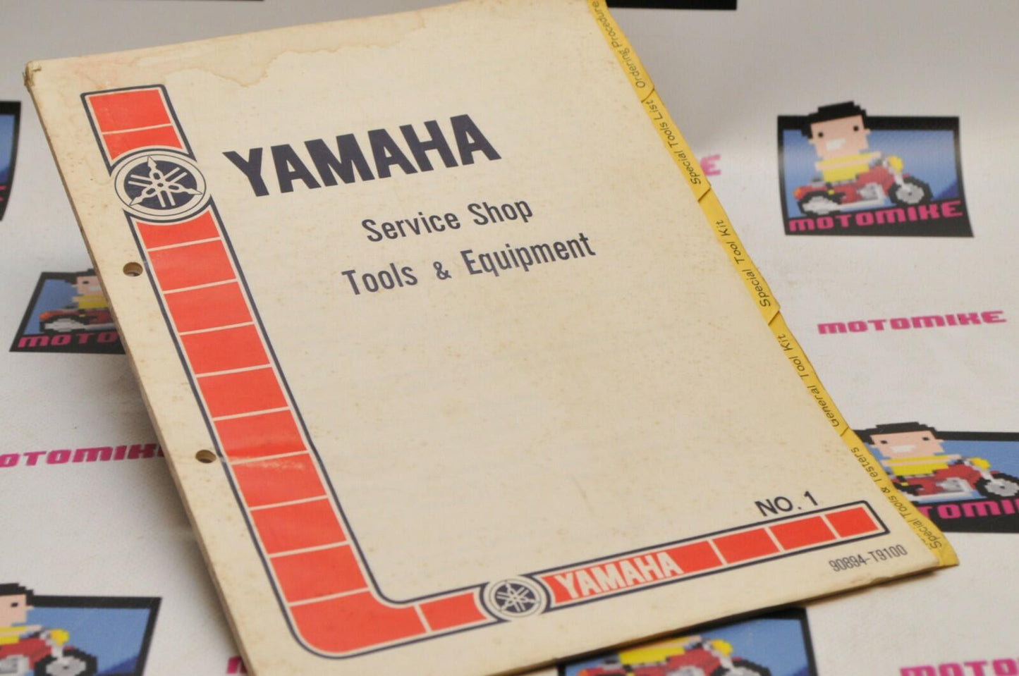 Genuine Yamaha SERVICE SHOP TOOLS EQUIPMENT MANUAL NO.1  1978  90894-T9100