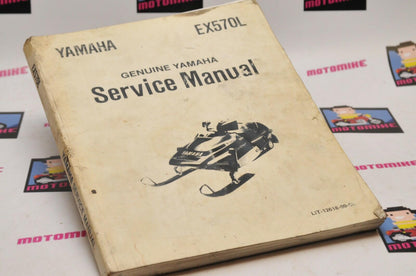 Genuine Yamaha SERVICE SHOP MANUAL LIT-12618-00-88  EX570 EX570L 82M-28199-10