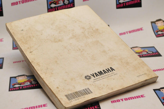 Genuine Yamaha SERVICE SHOP MANUAL LIT-11616-17-13 YFM50S 5YF-28197-10 RAPTOR 50