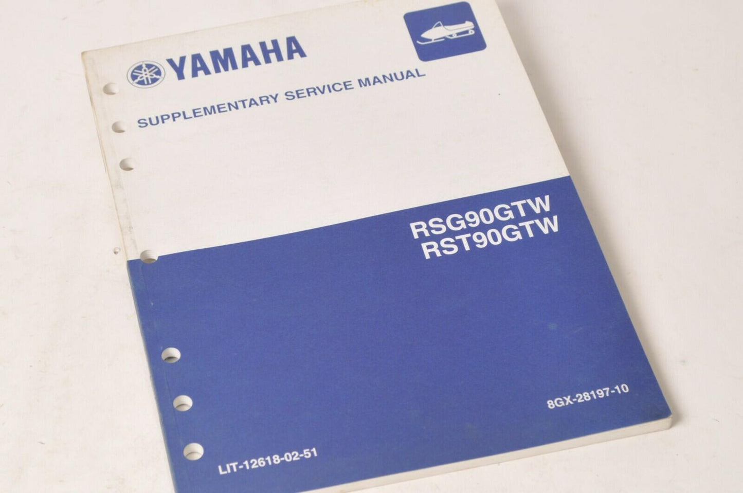 Yamaha Supplementary Service Manual Repair Maintenance Shop | RSG RST 90 2007