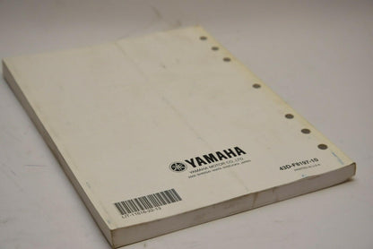 OEM Yamaha ATV Service Shop Manual LIT-11616-22-13 YFM90RA Raptor 90 2009 09