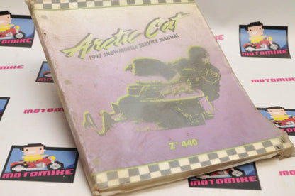 NEW! Genuine ARCTIC CAT Factory Service Shop Manual Z 440 1997  2255-536