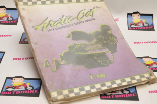 NEW! Genuine ARCTIC CAT Factory Service Shop Manual Z 440 1997  2255-536