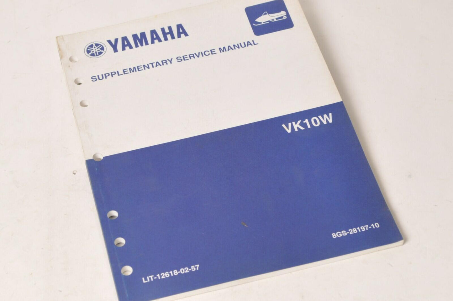 Yamaha Supplementary Service Manual Repair Maintenance Shop | VK10 VK10W 2007