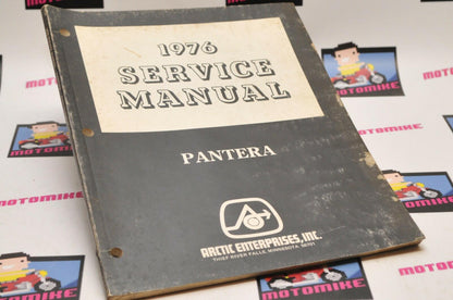 Genuine ARCTIC CAT Factory Service Shop Manual  1976 PANTERA  0153-087