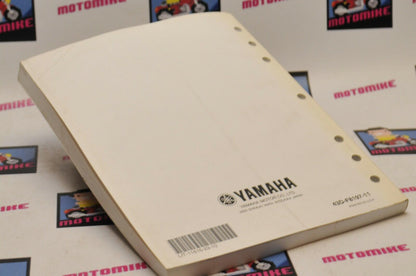 Genuine Yamaha SERVICE SHOP MANUAL LIT-11616-23-10 RAPTOR 90 YFM90RZ 2010
