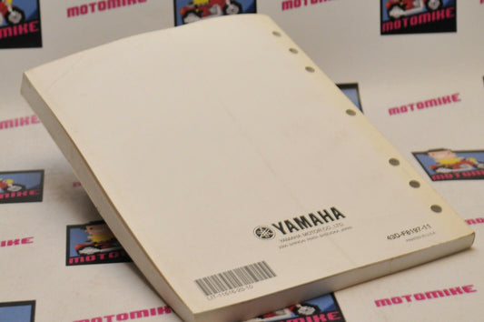 Genuine Yamaha SERVICE SHOP MANUAL LIT-11616-23-10 RAPTOR 90 YFM90RZ 2010