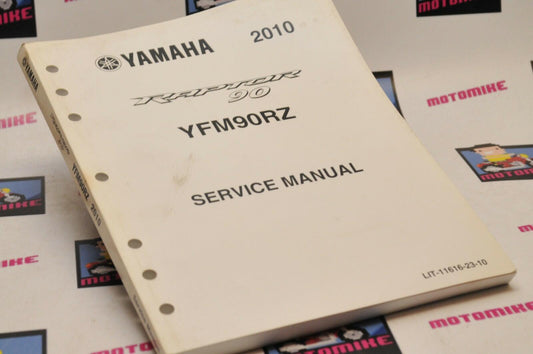 Genuine Yamaha SERVICE SHOP MANUAL LIT-11616-23-10 RAPTOR 90 YFM90RZ 2010