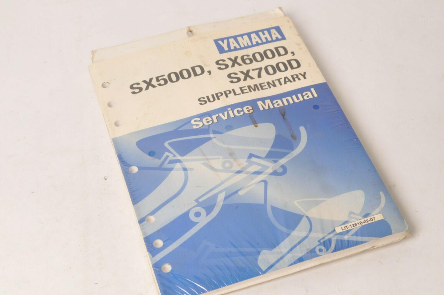 Yamaha Supplementary Service Manual Repair Maintenance Shop | SX500 600 700 NOS
