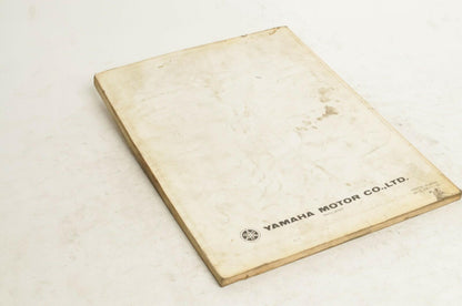 Yamaha Owner's Service Shop Manual VMX540 Vmax 540 1985  |  LIT-12628-00-69
