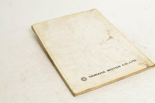 Yamaha Owner's Service Shop Manual VMX540 Vmax 540 1985  |  LIT-12628-00-69